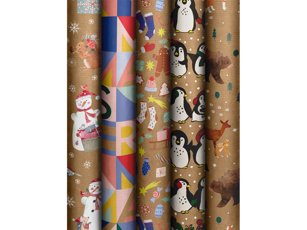 STEWO Geschenkpapier Cookie/Friends 2526161399 70x500cm (7630050877890)