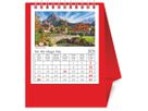 NOVOS Tischkalender Helvetia 2026 501012 1M/1S rot ML 11.5x14cm (9771663501012)