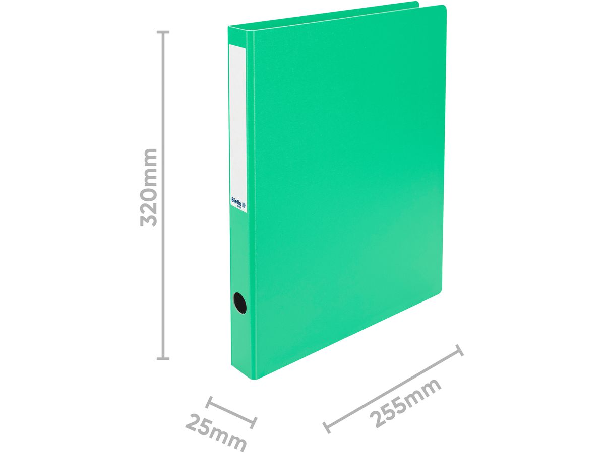 BIELLA Ringbuch Viria 3.1cm 15140331U hellgrün 2-Ring A4 (7611365203932)