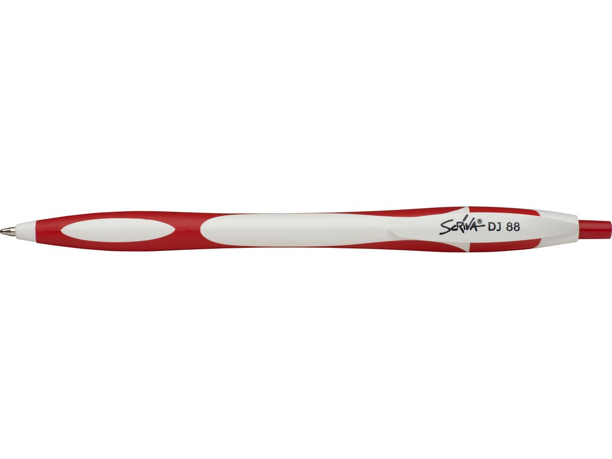 SCRIVA Penna sfera DJ88 10261 rosso (7612020061522)