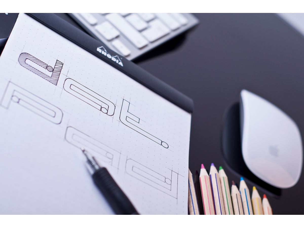 RHODIA Dot Pad schwarz A5 16559C Raster 80 Blatt (3037920165592)