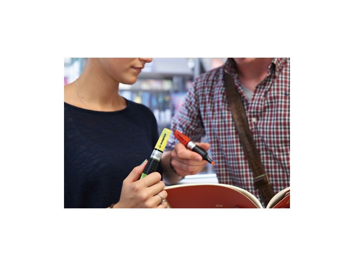 STABILO Textmarker LUMINATOR 2-5mm 71/4 4 colori (4006381155045)