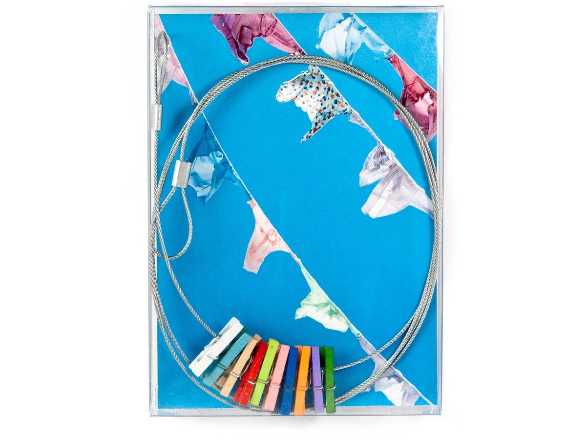 TRENDFORM Fotoleine KOLOR KLIP TF2206 10 Klammern, 150cm (7640145469275)