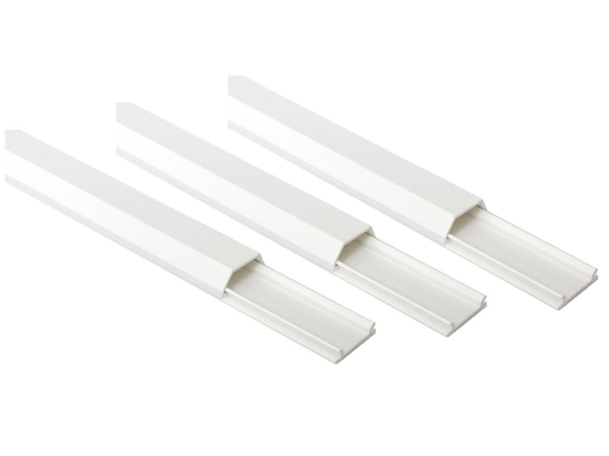 SCHOENENBERGER Canaline per cavi 22x10mm 87.2210.3 bianco (7611453221039)