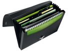 LEITZ Projektmappe Recycle A4 4624-00-95 schwarz, PP 5 Fächer (4002432127504)