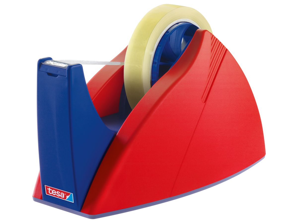 TESA Déroul. Table EasyCut 66mx25mm 574220000 rouge/bleu (4042448361899)