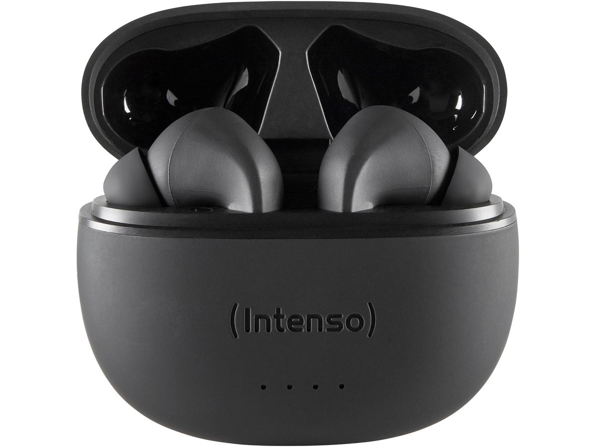 INTENSO Black Buds Wirel. Earphones 3720300 T300A, ANC, black (4034303032990)