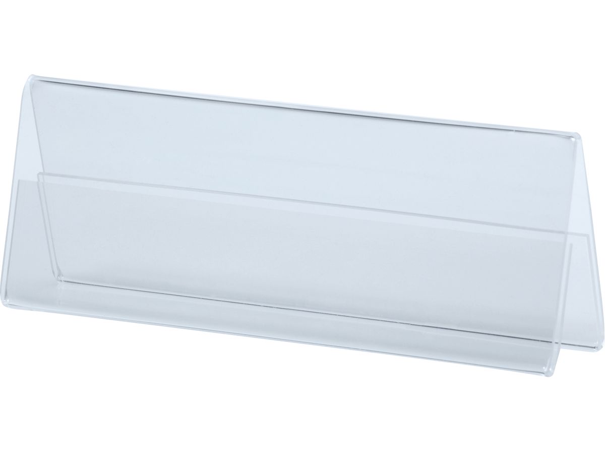 DEFLECTO Tischnamenschilder 48601 transparent A4 (0079916486017)