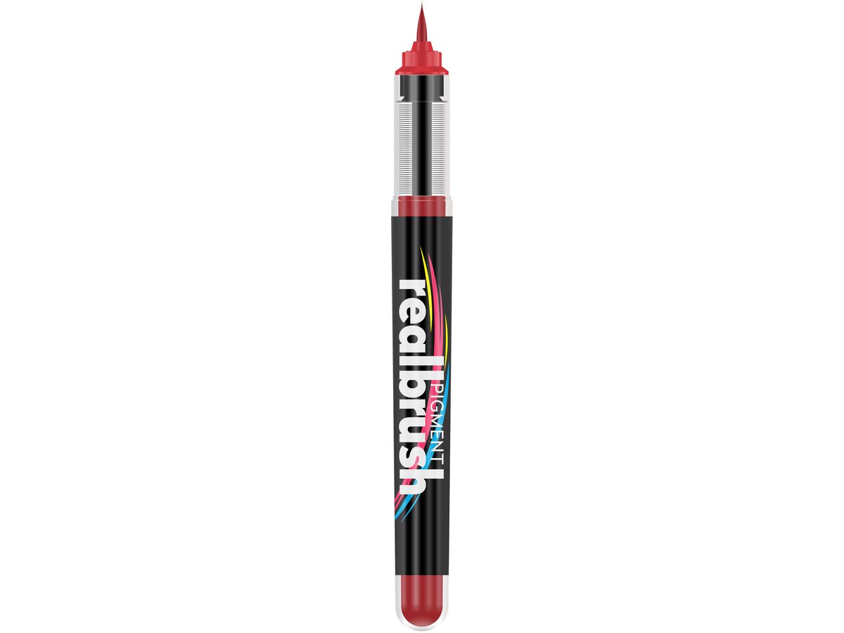 KARIN Real Brush Pen 0.4mm 33Z1797 Pigment, rosso rossetto (5904446031886)