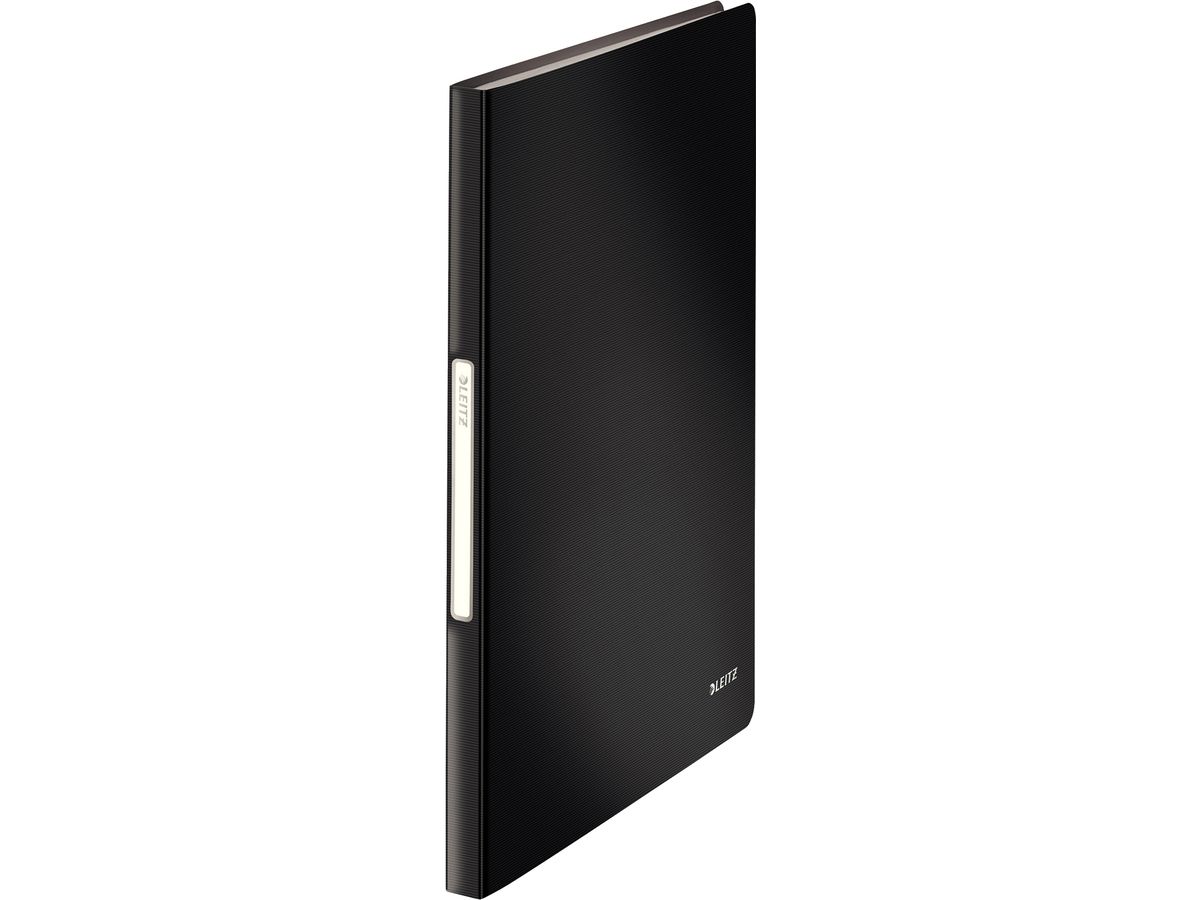 LEITZ Sichtbuch Solid PP A4 45651095 schwarz 40 Taschen (4002432114818)