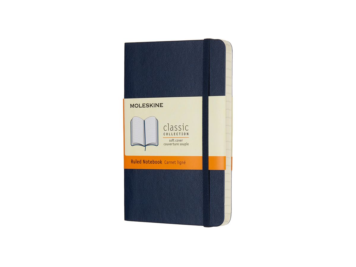 MOLESKINE Notizbuch P/A6 854719 Liniert,Soft Cover,Saphir (8055002854719)