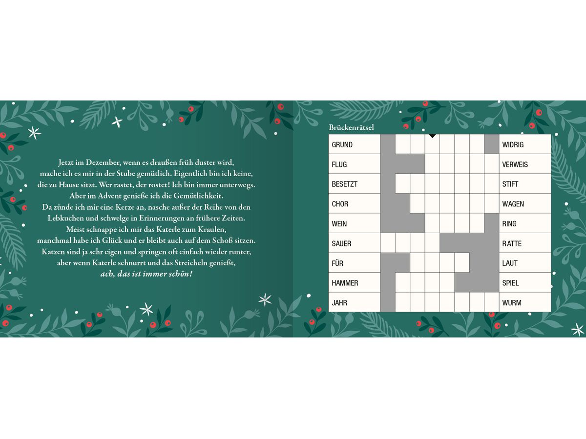 ARS EDITION Calend. L'Avent 15.3x12.6cm 136202 24 casse-têtes (9783845862026)