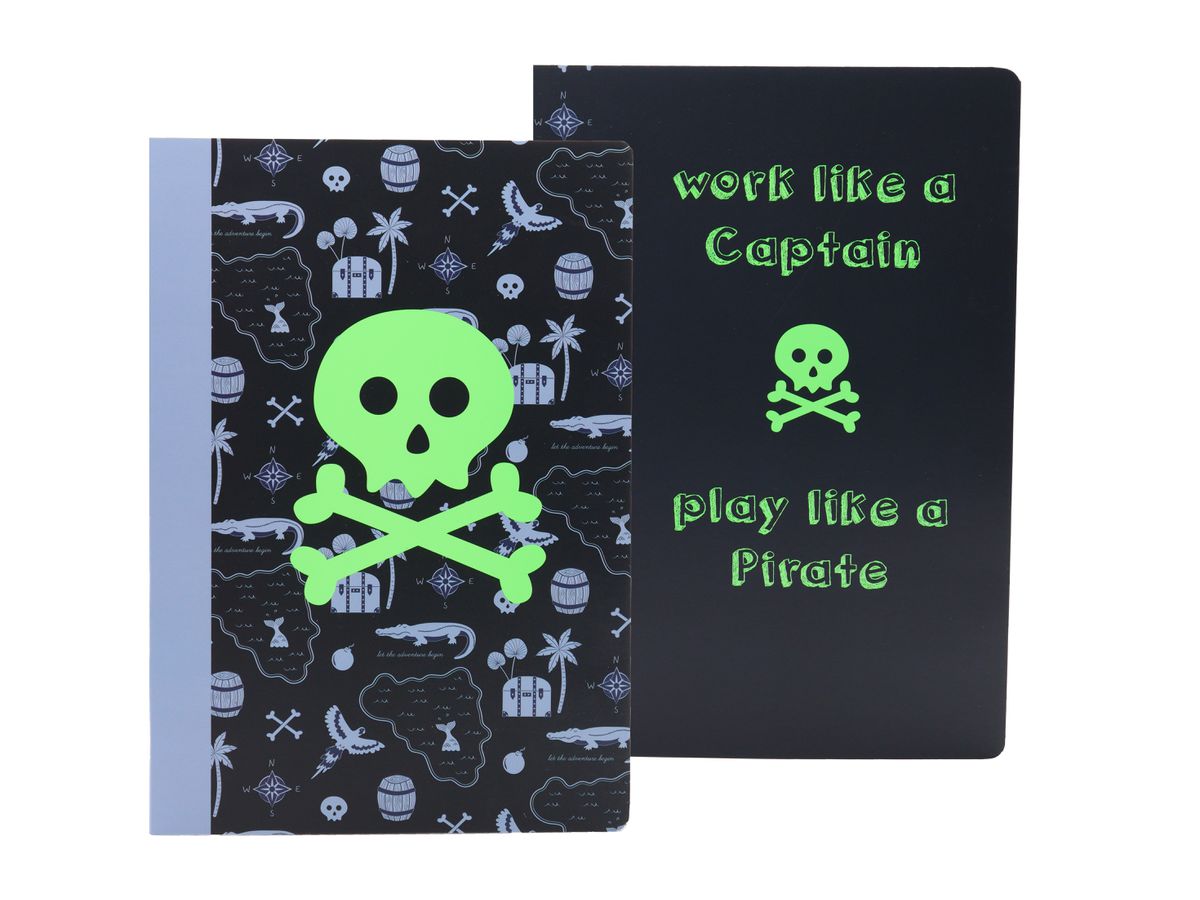 ANCOR Quaderno A4 PIRATES 104202 assort., lines, 90g 48 fogl. (5604730104202)