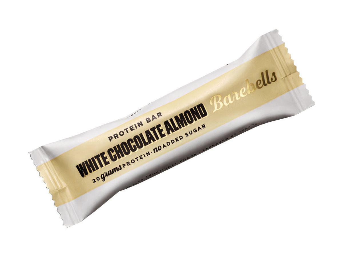 BAREBELLS White Choco Almond 3982 55g, 12 pz. (4260287186415)