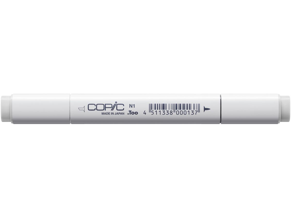 COPIC Marker Classic 2007587 N-1 - Neutral Grey No.1 (4511338000137)
