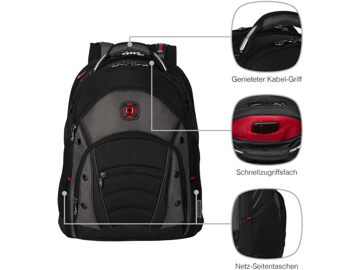 WENGER Notebook Backpack Synergy 600635 15.6 pollice (7613329007938)