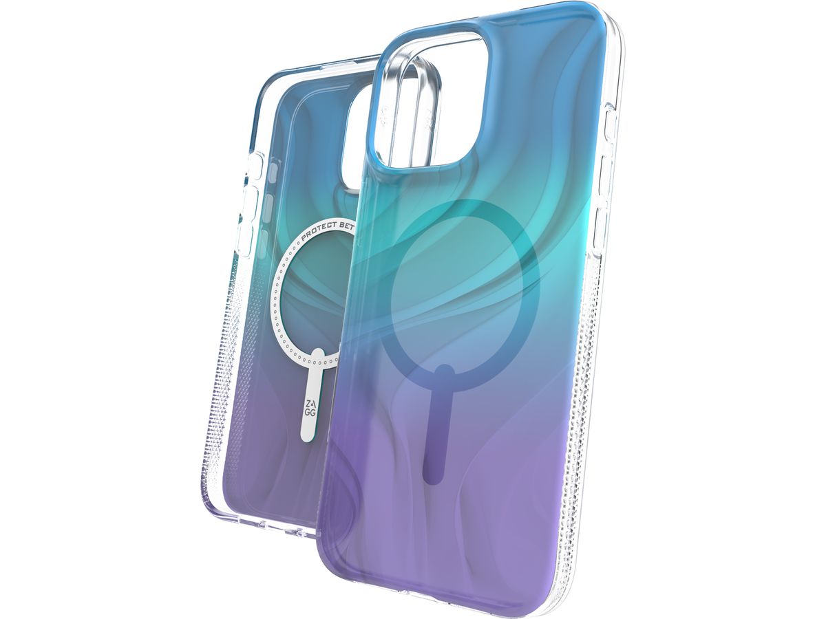 ZAGG Milan Cases Snap Apple 702315109 iPhone 16 Pro,Max Deep Aurora (0840390319456)