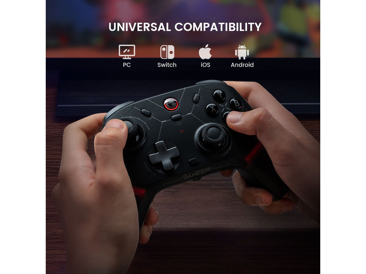 GAMESIR Cyclone 2 Controller GSCyclone2-8 Multiplatform, Bundle Black (6936685221352)