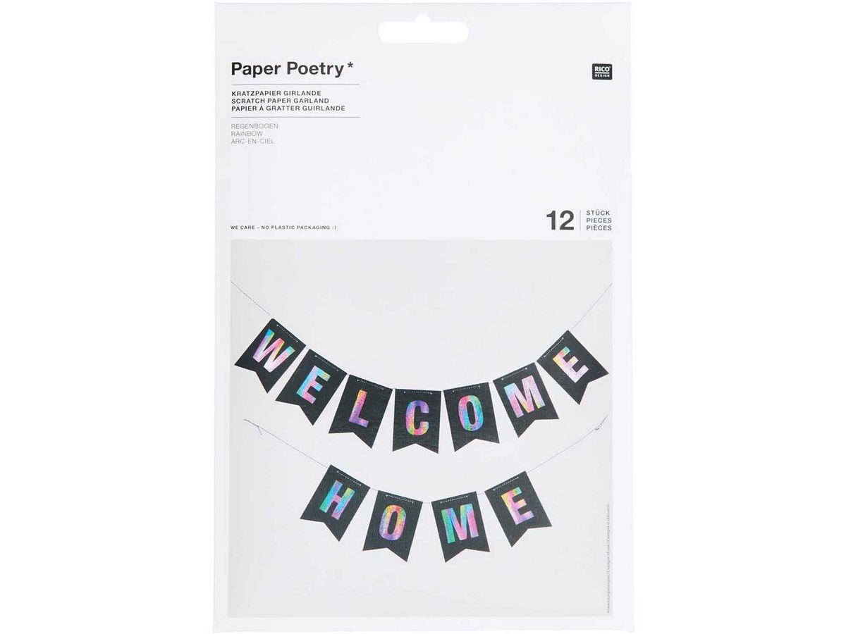 RICO DESIGN Guirlande Papier à gratter 500048 (4051271482343)