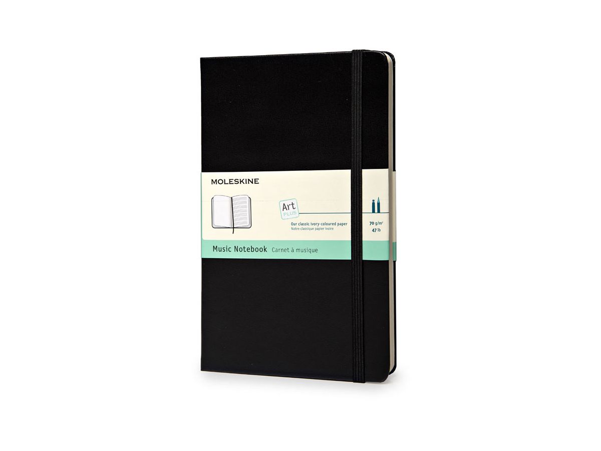 MOLESKINE Music Notebook A5 310-0 noir (9788862933100)