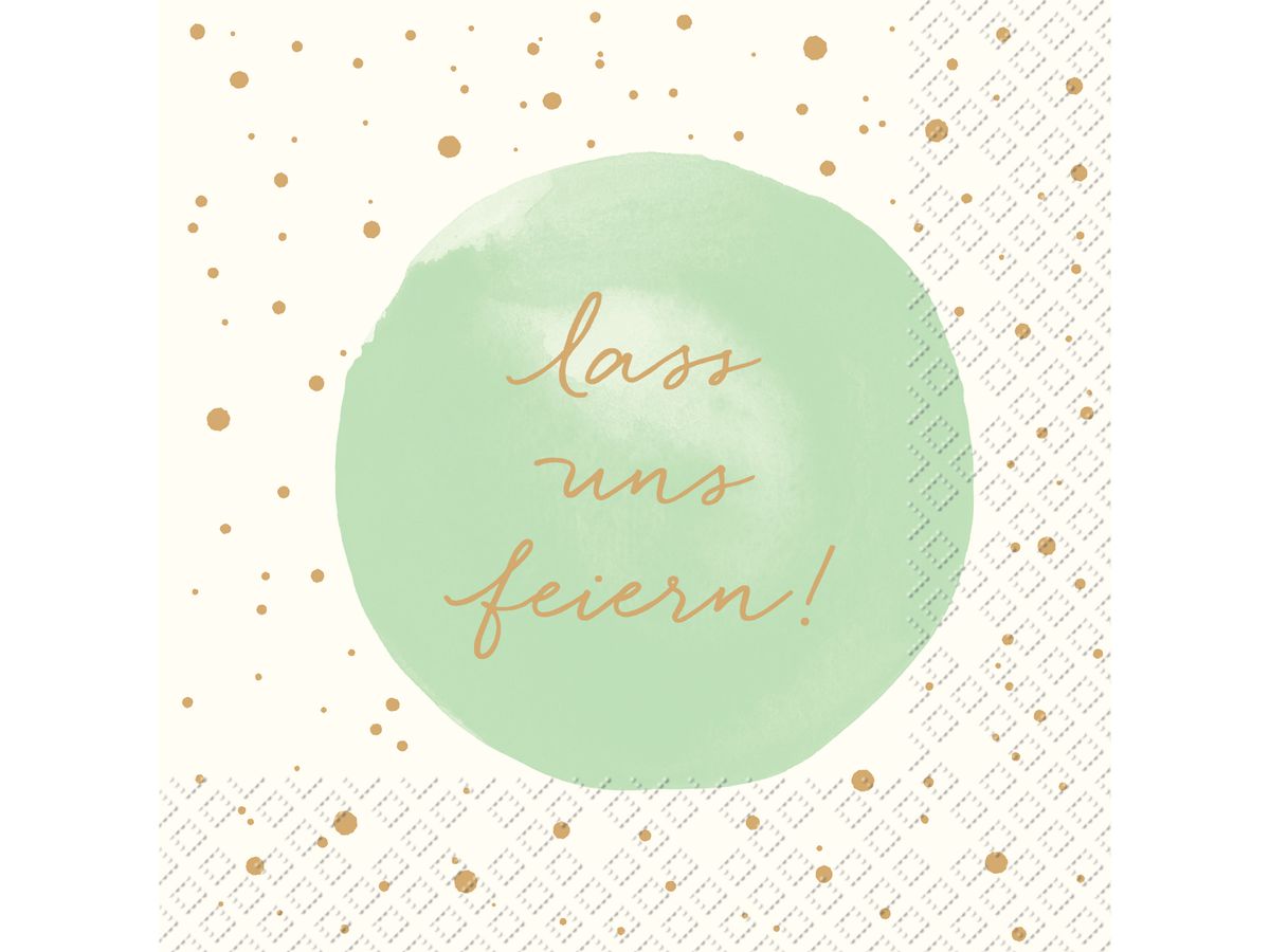 STEWO Salviette Jori 2572540643 menta 33x33cm (7630050860441)