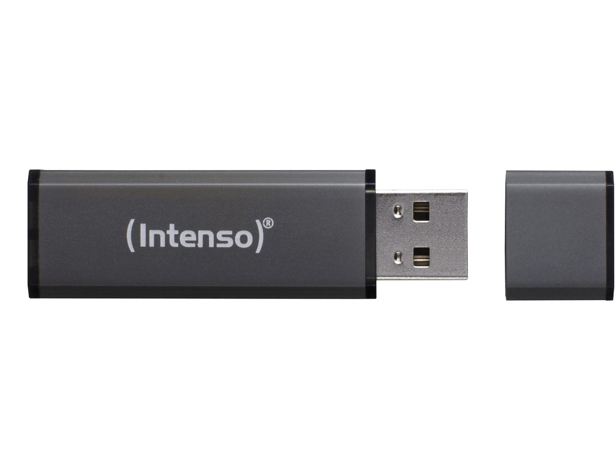 INTENSO USB-Stick Alu Line 16GB 3521471 USB 2.0 antracite (4034303016334)