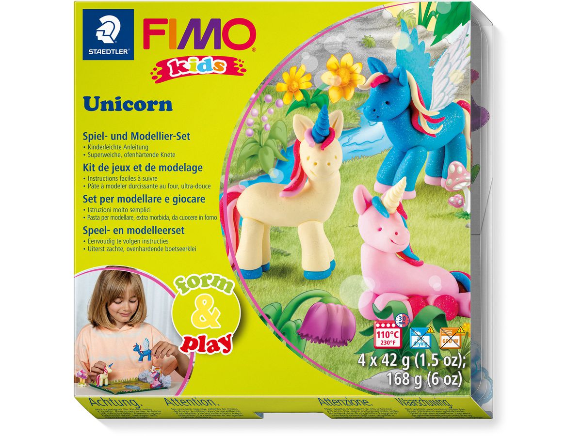 FIMO form&play 4x42g 803419LY Set Unicorn (4007817037317)