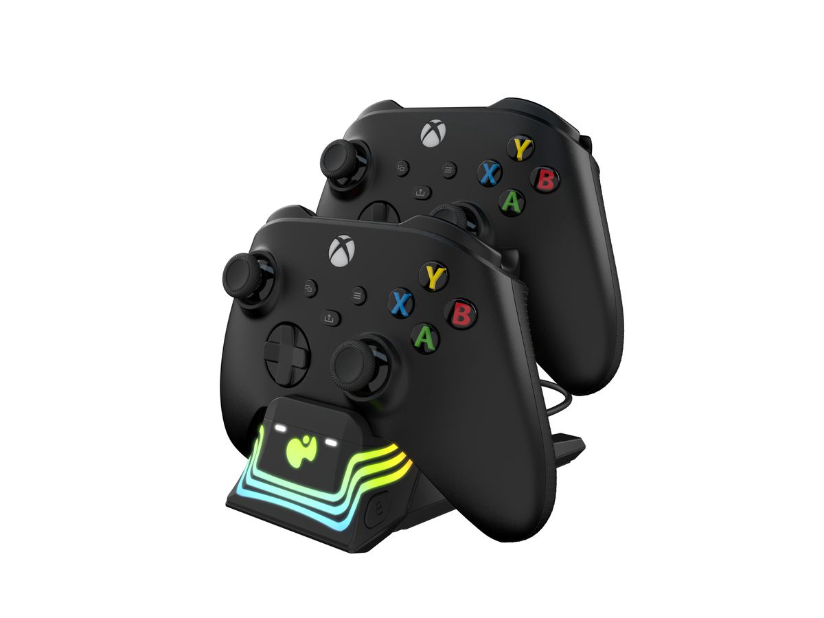 PDP AfterglowWAVE Dual Charger 049-033-BK Xbox SeriexX, Black (0708056071875)