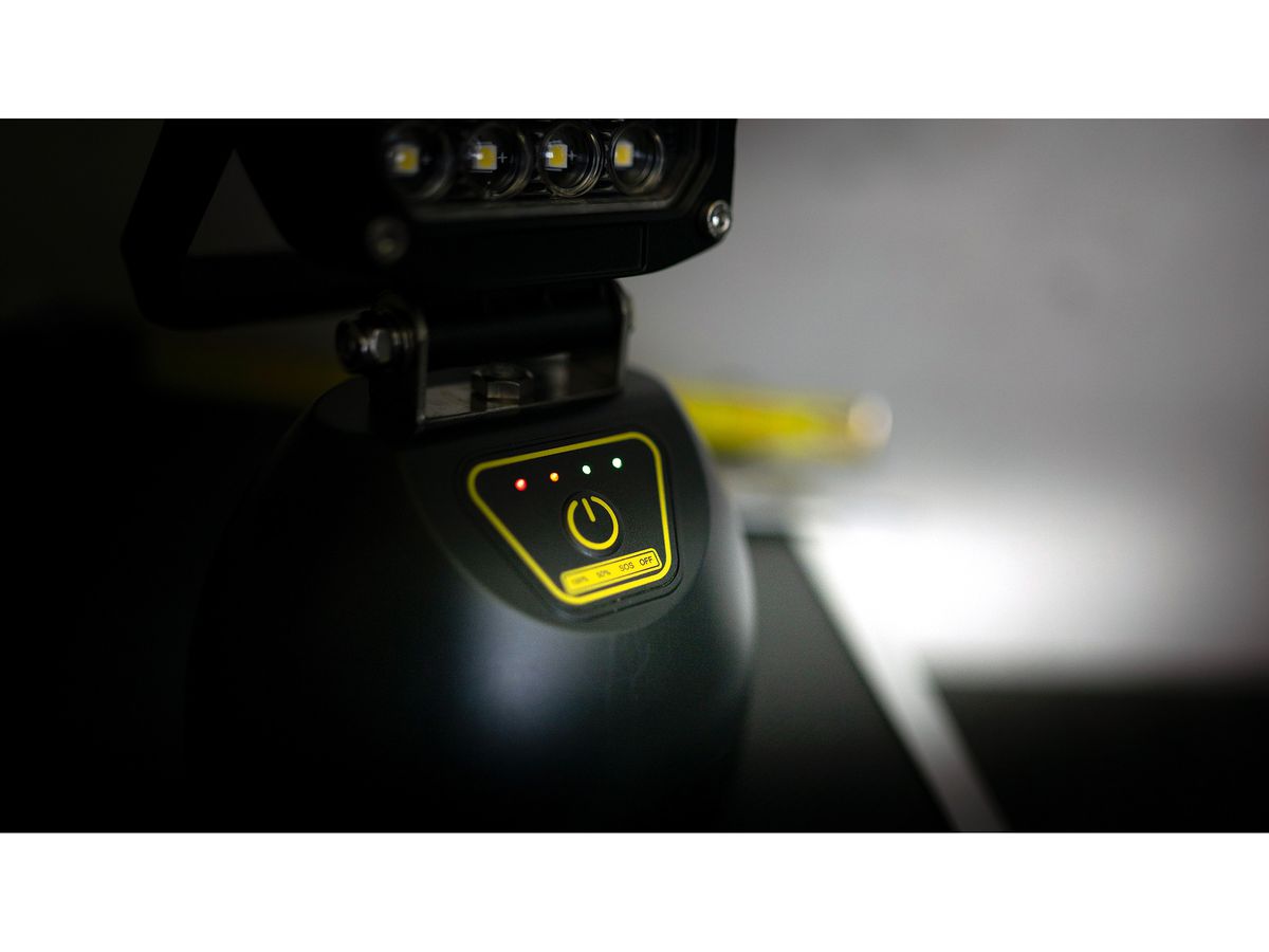 STEFFEN Lampe de travail LED 65 00162 noir, 16W (7611007179120)