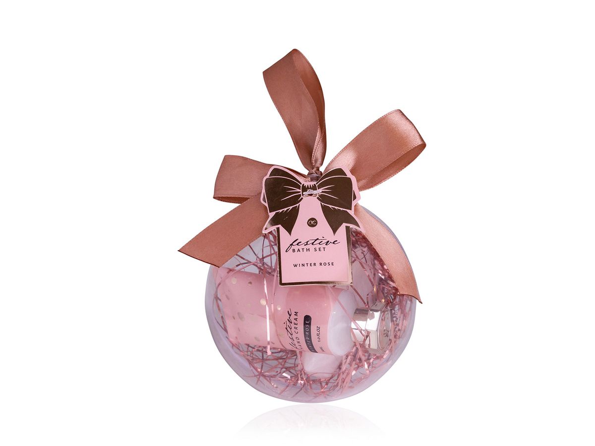ACCENTRA Bath set 6056734 Festive, rosé (4015953681509)