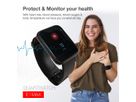 LENOVO Smartwatch E1 Max black E1Max-BK (6941192215527)