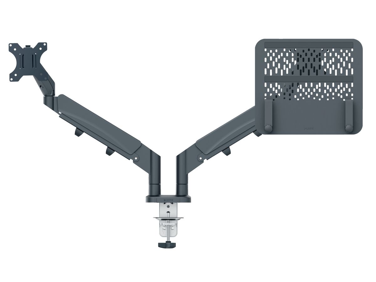 LEITZ Support de moniteur ERGO 6538-00-89 gris, support p. Notebook (4002432134700)