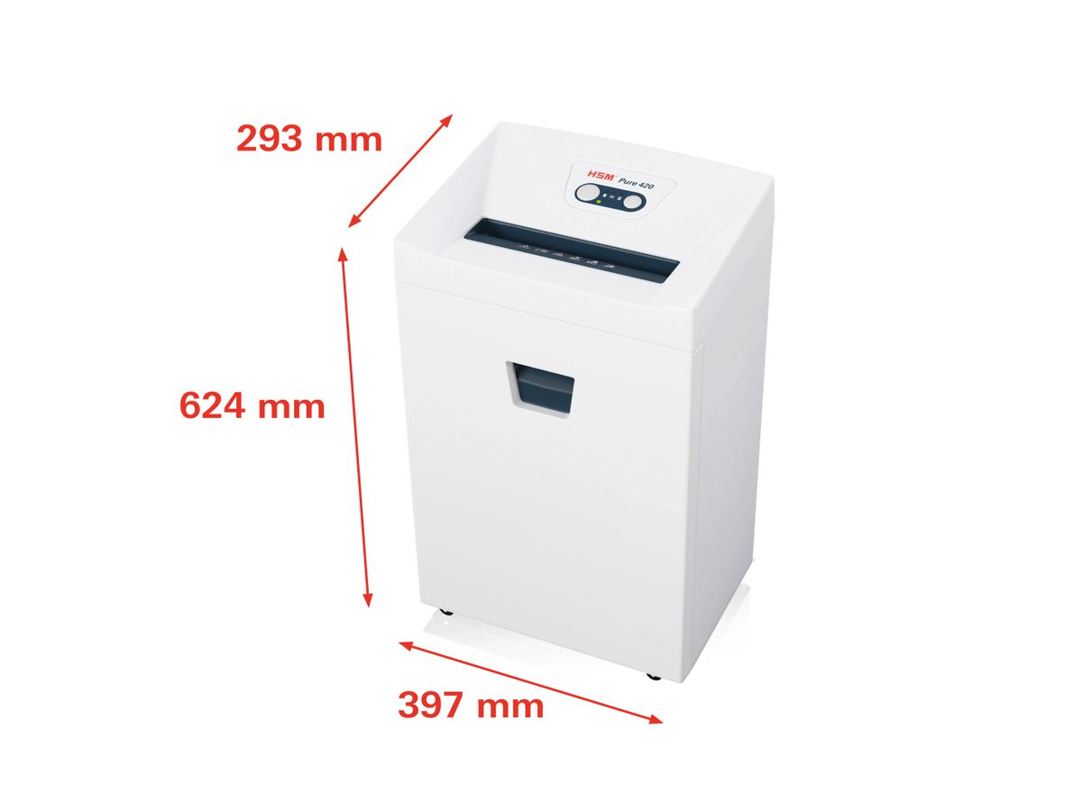 HSM Distruggi docu. Pure 420 2340111 P-2, 35lt (4026631054201)