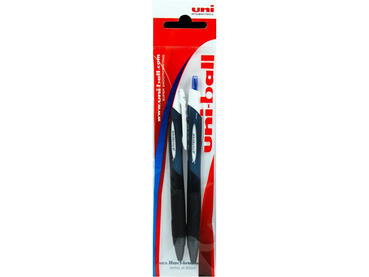 UNI-BALL Jetstream SXN-150S-2 BLAU blau, 2 pezzi (7640125732832)