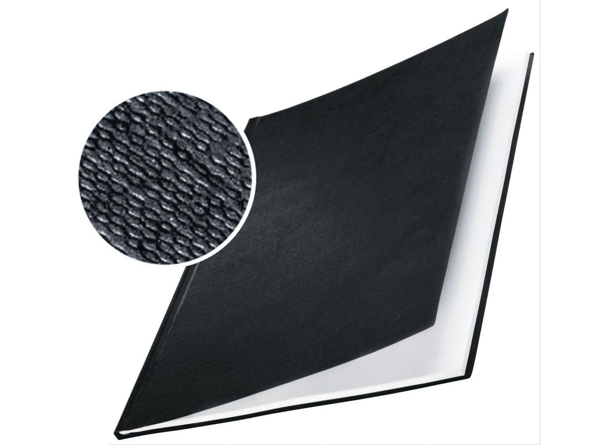 LEITZ Cartellina rigelat. 10,5mm A4 73920095 nero 10 pezzi (4002432373482)