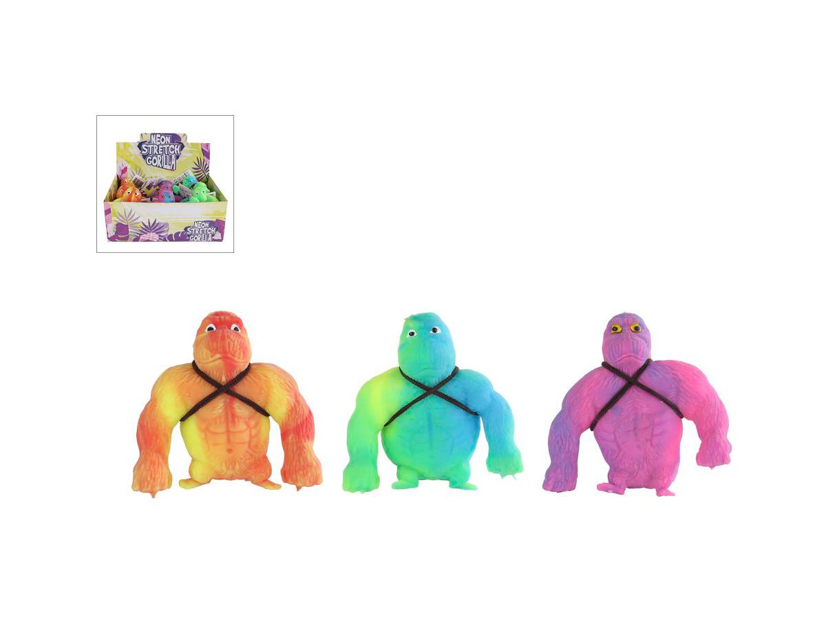 ROOST Gorilla stretch 12cm 621985 colori neon assortiti (8713219546192)