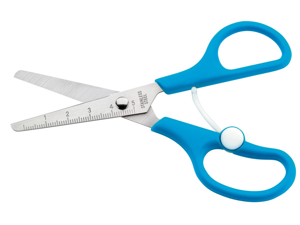 WESTCOTT Ciseaux enfants 13cm E-20558 00 bleu (4027521205581)