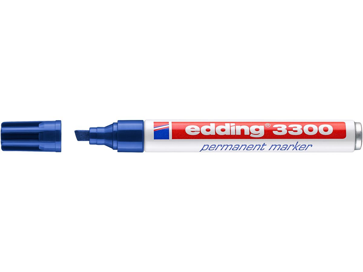 EDDING Permanent Marker 3300 1-5mm 3300-3 blu (4004764010219)