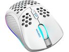 DELTACO Lightweight Gaming Mouse,RGB GAM-120-W Wireless, White, WM80 (7333048050618)