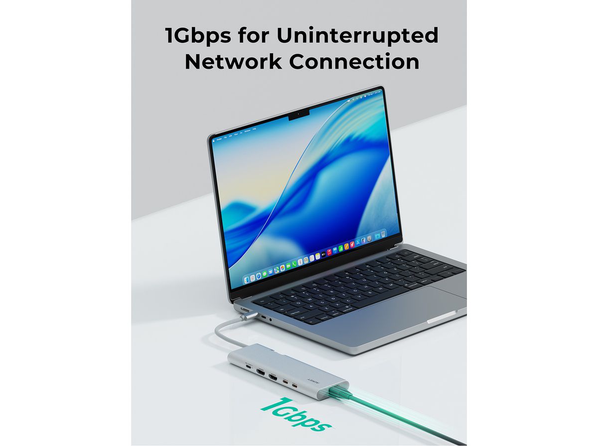 AUKEY Hub 10-in-1 OfficeDok UH-CHU03 (0689323791217)