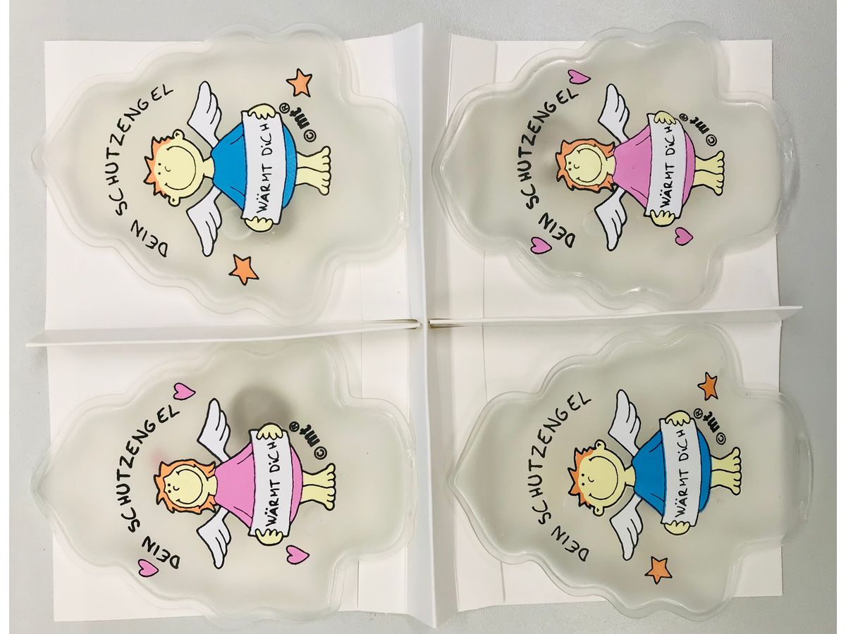 ROOST Scalda mani Set di 4 512512.3.4 Angelo custode, ass. 11x9cm (4012899006564)