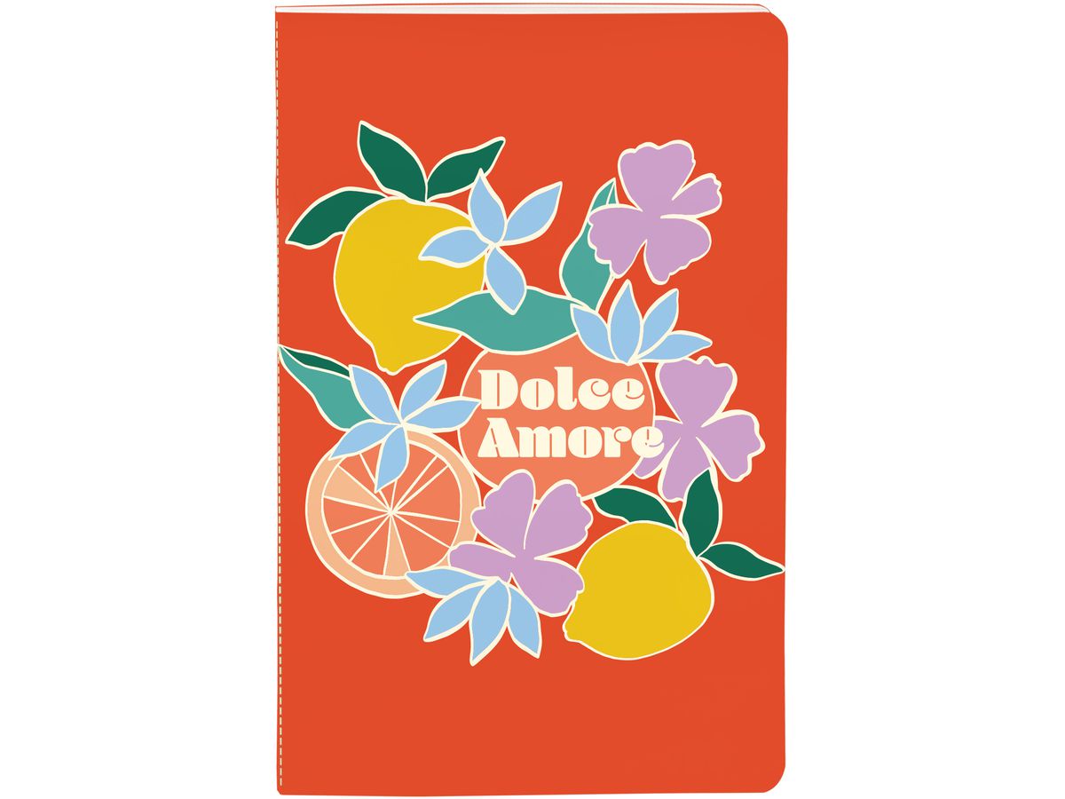 CLAIREFONTAINE Quaderno DolceAmore 9x14cm 116262C rugoso assortito 48 paginas (3329681162621)