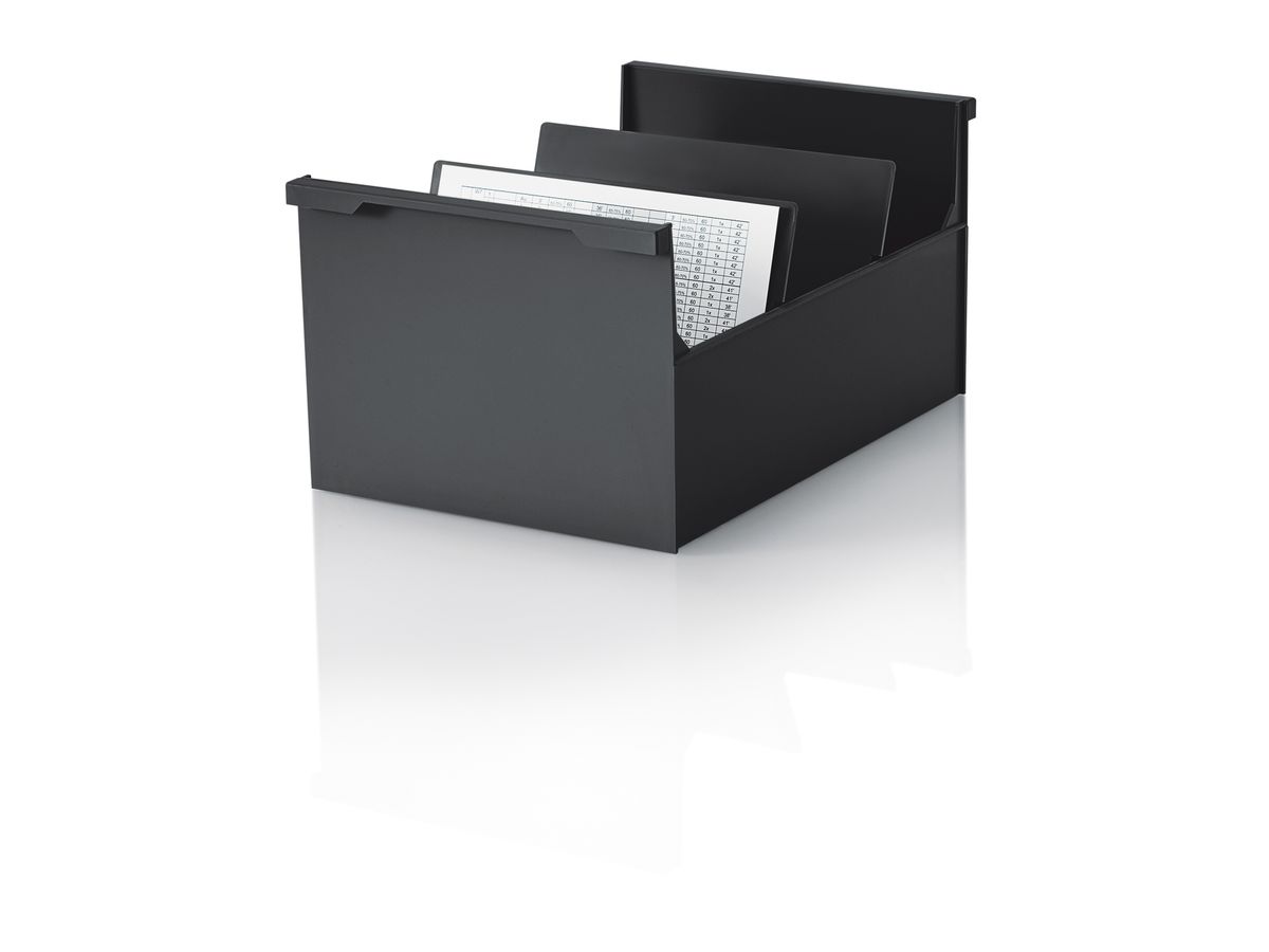 STYRO Schedario trasversale A5 30-532.90 nero (7612176072359)