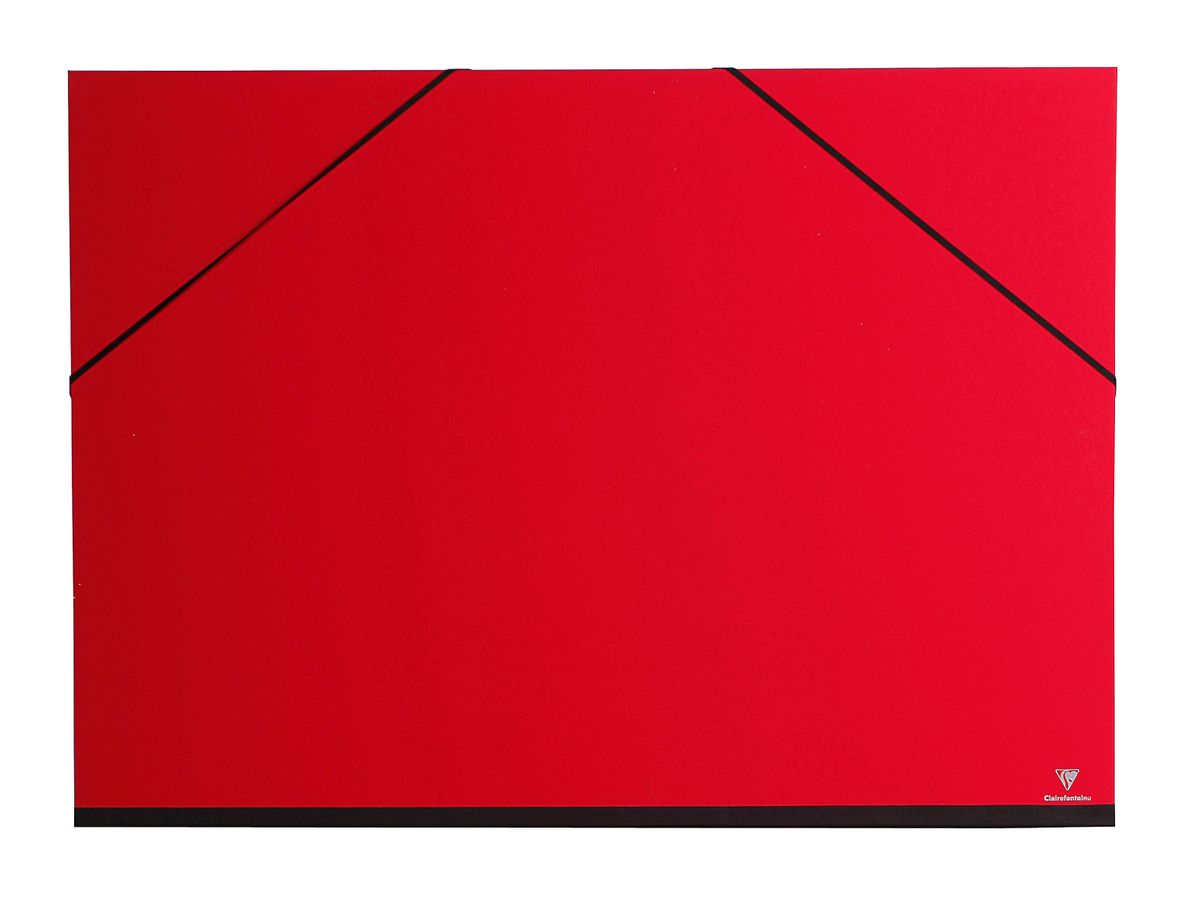 CLAIREFONTAINE Cartella per disegni 52x72cm 144405C rosso (3329681444055)