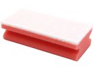 WEITACLEAN Éponge pad 150x70x43mm 5028025 rouge, sans rayures 10 pièces (7610588108505)