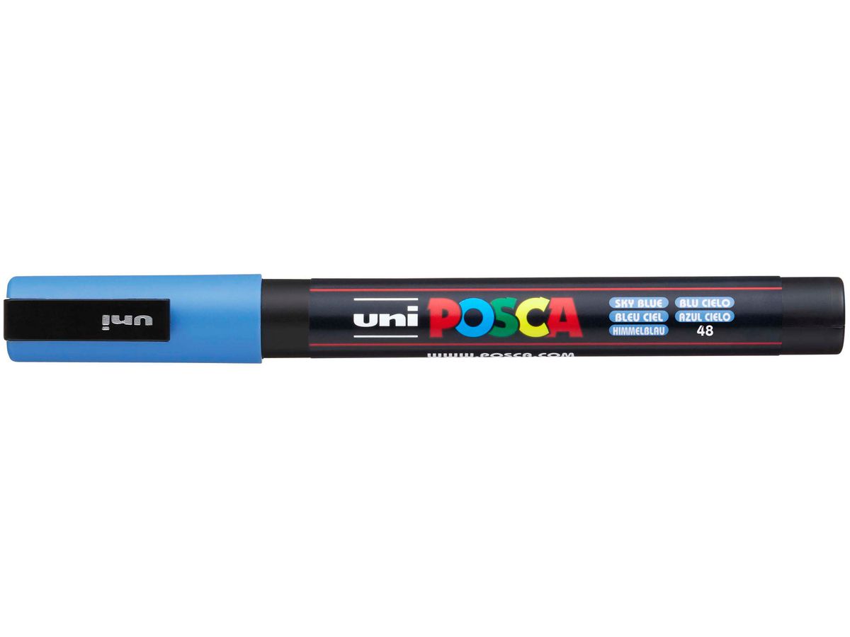 POSCA Marker 0.9-1.3mm PC3M SKY BLU azure (4902778036822)