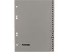 NOVOOO Répertoires PP A5 40978 gris A-Z 24pcs. (9010729032252)