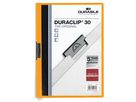 DURABLE Dossier DURACLIP 30 220009 per 30 fogli A4 arancia (4005546210353)