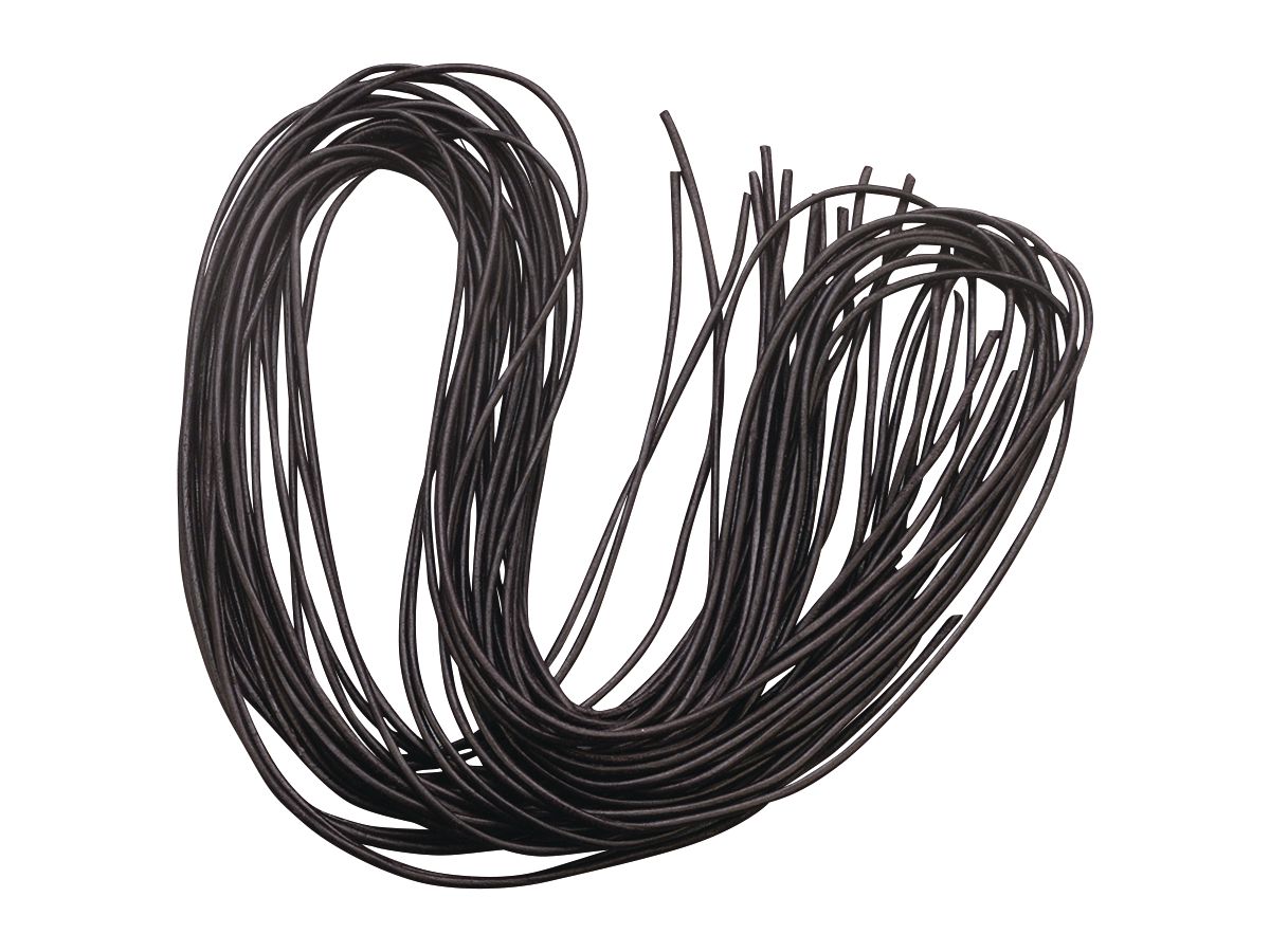 KNORR PRANDELL Courroie en cuir 1mx2mm 2359618 noir 2 pcs. (4011643117082)