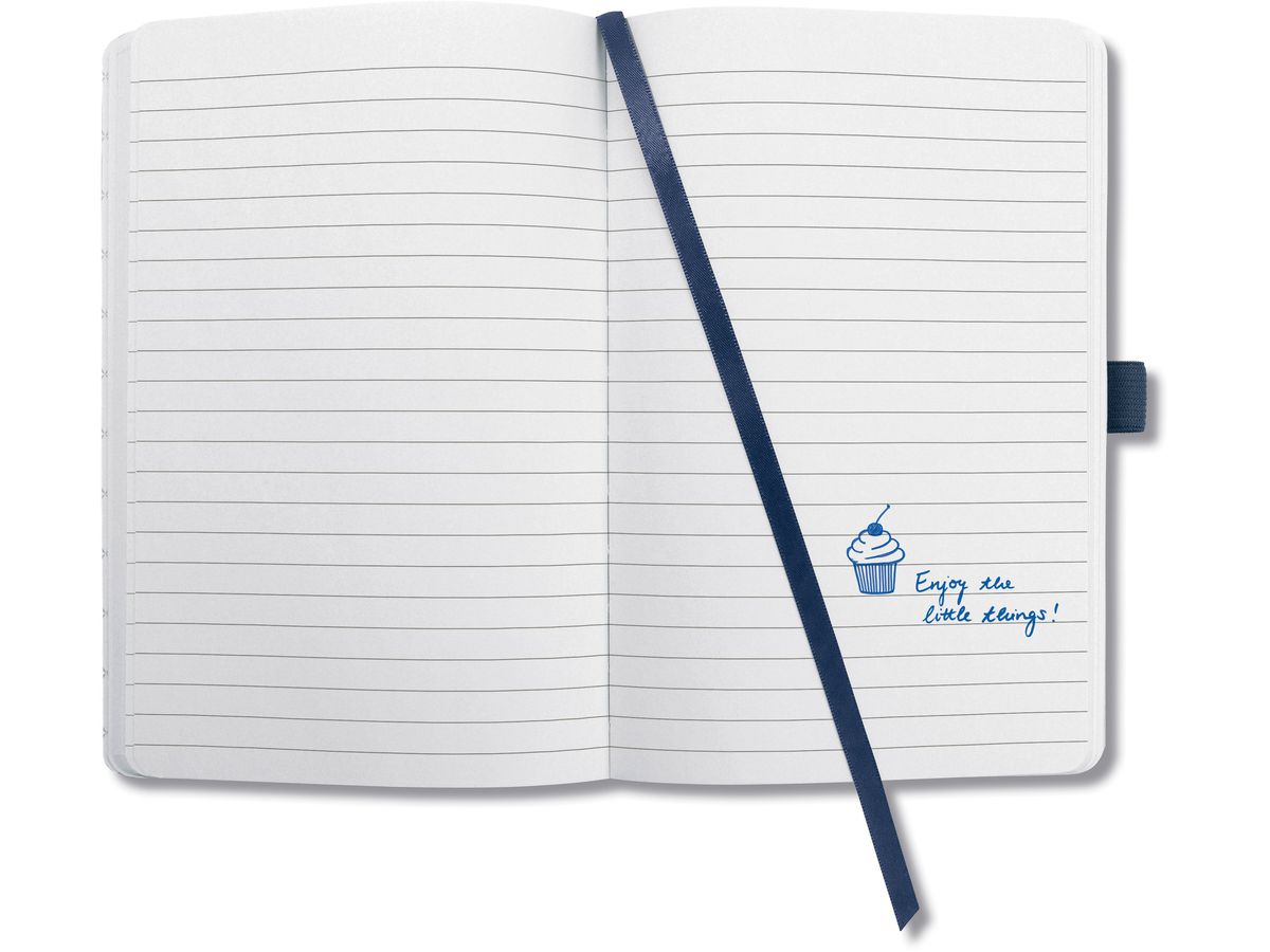JOLIE Taccuino HC midnight blue JN204 rigato,174 p.,95x150x16mm (4004360822186)